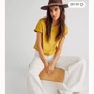Free People ❤️SOLD OUT HP❤️ We The Free Perfect Tee in Large BNWT